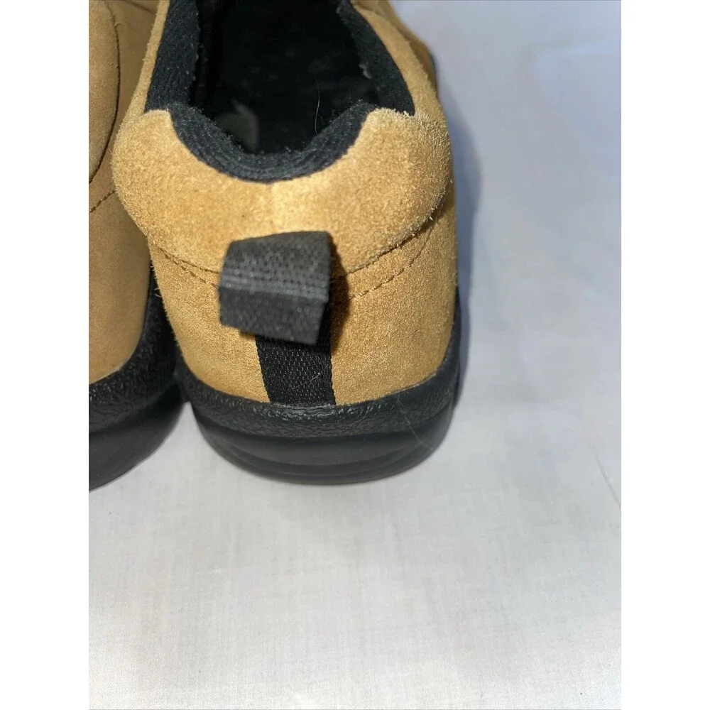 Roper Hiking Shoes Mens Size 13 M Tan Suede Leather Grip Sole Slip On